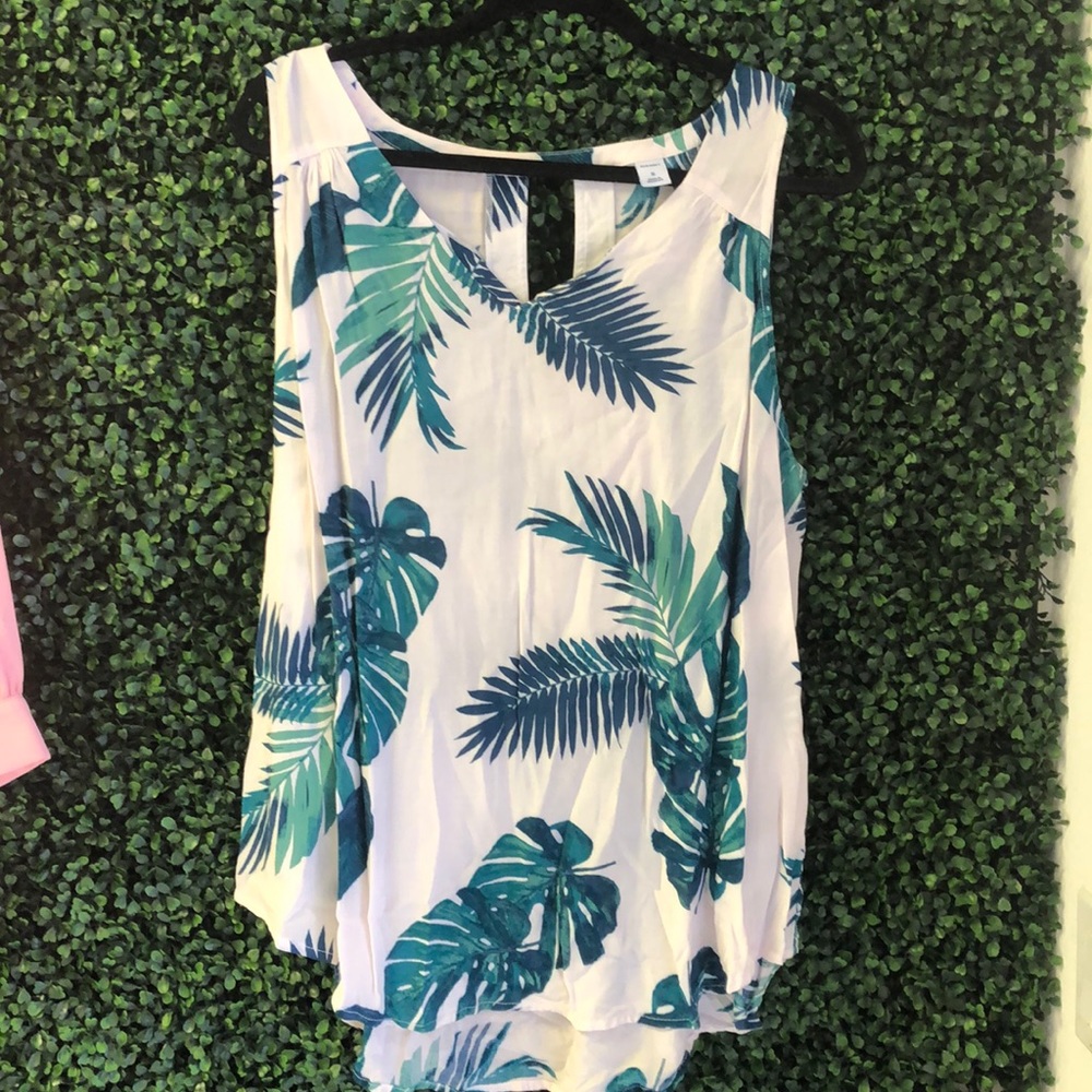 Tropical tank top